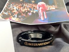 Showbusiness/Rock and Roll/Music/Icons: International Las Vegas Nevada ashtray. This ashtray with
