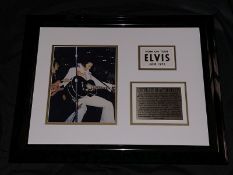 Showbusiness/Rock and Roll/Music/Icons: Elvis Presley Original 'NOW ON TOUR' ELVIS JUNE, 1972 (