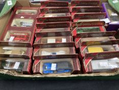 Toys: Diecast Models of Yesteryear all boxed (box I, J maroon) including Y20-1-76, Y16-2-21, Y6-4-