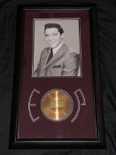 Showbusiness/Rock and Roll/Music/Icons The Kings Hair. A strand of Elvis Presley's hair. With a