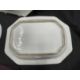 18th cent. Chinese blue and white platters one 15ins with small rim chip, the other 11ins - Image 7 of 7