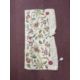 17th/18th cent. Textiles: Silk fragment of a ladies dress, silk organic embroidery embellished - Image 2 of 6