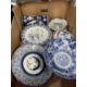 Oriental Ceramics: Mixed lot 19th cent. and later blue and white. (7) - Image 2 of 2