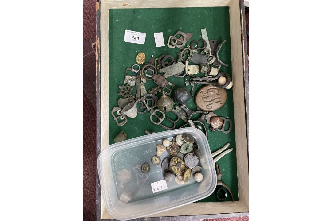 The Wexcombe Collection: Metalware medieval to post-medieval includes jaws harp, fleur-de-lys