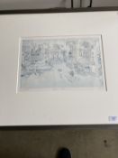 •Chris Orr MBE R.A. (b.1948): Etching, Ruskin's Room from Chris Orr's John Ruskin series, signed and