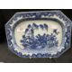 18th cent. Chinese blue and white platters one 15ins with small rim chip, the other 11ins - Image 4 of 7