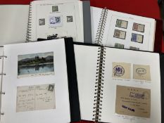 Stamps & Postcards/Postal History: Unusual collection combining stamps, cards and cancellations