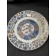 Chinese K'ang-hsi porcelain pair of plates floral motifs Imari polychrome decoration, minor fritting - Image 3 of 5