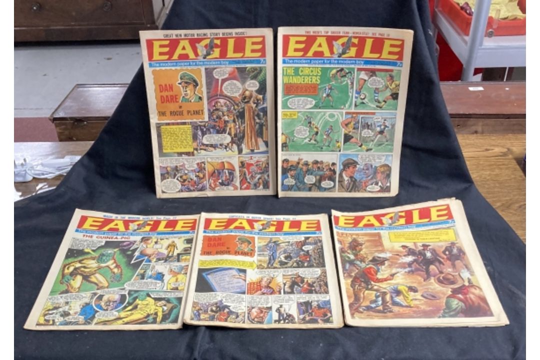 Comics: The Eagle, over forty copies dated from April 1967 through to August 1969. - Image 2 of 2