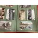 Postcards: Two albums, the first late 19th/early 20th cent. album with Japanned front and back - Image 5 of 6