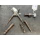 Corkscrews/Wine Collectibles: Steel tool screw. Early 17th cent. European multiple uses, ornate - Image 4 of 6