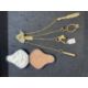 Corkscrews/Wine Collectibles: Silver, gilt and gold Chatelaine, the gold section tests 18ct. gold - Image 1 of 9