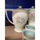 Susie Cooper 1930s coffee set comprising coffee pot, milk jug, teapot, sugar bowl, six cans and - Image 2 of 3