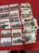 Postcards: Stonehenge and Wiltshire J. Walsh & Son Biplane over Stonehenge. R.P with message on