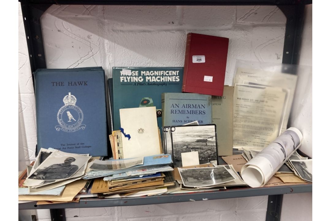 R.A.F: Archive collection relating to Wing Commander H.C. Daish, formerly R.A.A.F who flew - Image 1 of 8