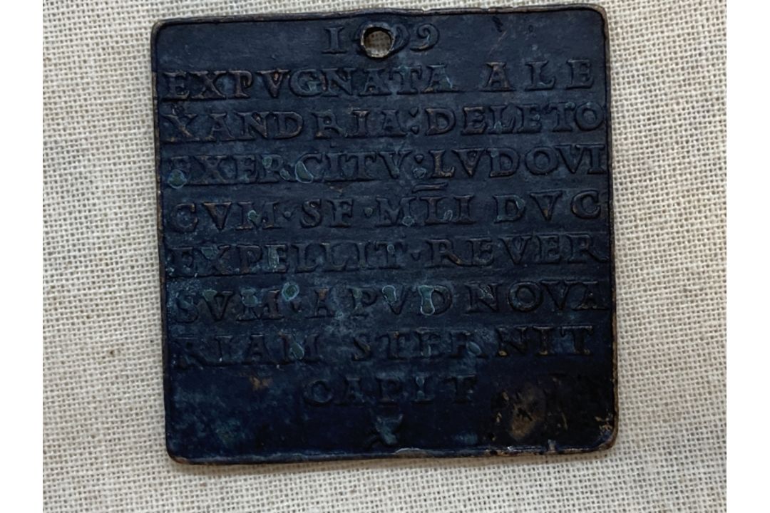 Medals: European Renaissance medal attributed to Carradosso Foppa (1452-1527). The medal is dated - Image 2 of 3