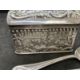 White metal trinket box with Dutch export marks and English import marks plus other Dutch marks. - Image 2 of 4