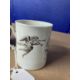 Worcester: Two printed Worcester mugs c1760, one bell shaped and printed with the Whitton Anglers, - Image 5 of 5