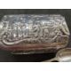 White metal trinket box with Dutch export marks and English import marks plus other Dutch marks. - Image 3 of 4