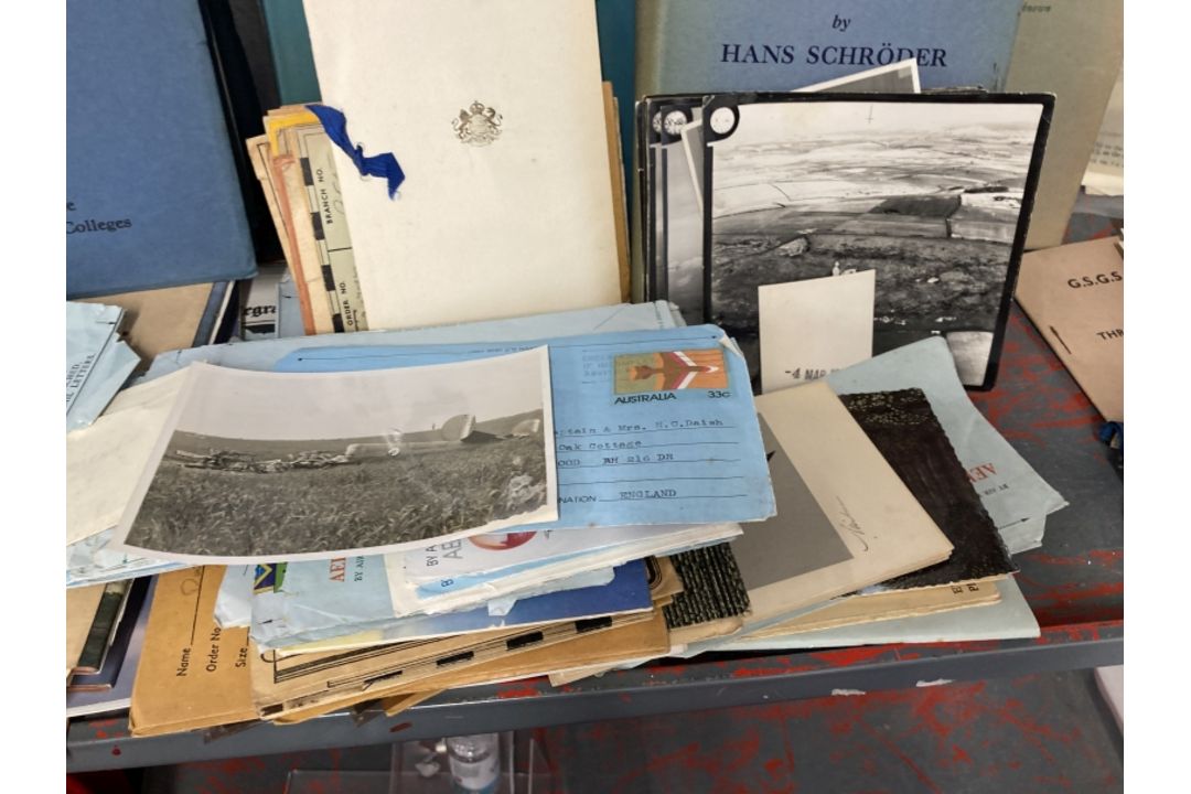 R.A.F: Archive collection relating to Wing Commander H.C. Daish, formerly R.A.A.F who flew - Image 4 of 8