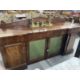 William IV mahogany break front sideboard, the top with arched gallery above four drawers, two - Image 1 of 5
