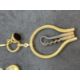 Corkscrews/Wine Collectibles: Silver, gilt and gold Chatelaine, the gold section tests 18ct. gold - Image 4 of 9