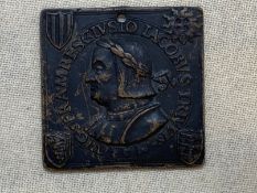 Medals: European Renaissance medal attributed to Carradosso Foppa (1452-1527). The medal is dated