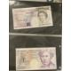 Numismatics: banknotes GB £20 notes. Page, Gill and Kentfield. William Shakespeare and Michael - Image 2 of 2