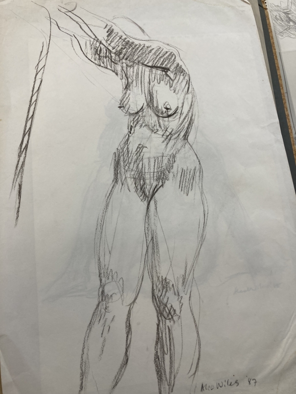 Alec Wiles (1924-2021): Sculptor, marine artist, and a landscape and portrait painter. He studied at - Image 2 of 2