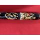 Police: Early 20th cent. Hardwood police truncheon bearing crown cipher for George V. 17½ins. - Image 2 of 3