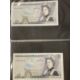 Numismatics: Banknotes GB £1 and £5 notes. Page and Somerset, Isaac Newton £1 notes (4). Lowther - Image 4 of 8