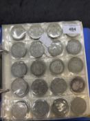 British Coinage: Circulated Maundy half silver and Cupro George V through to Elizabeth Half Crown to