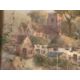 Walter Stuart Lloyd (1845-1959): Watercolour on paper, river landscape with figures and boats, - Image 3 of 4