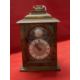 Clocks: 20th cent. Walnut bracket clock by Mercer with caddy top and brass carrying handle. 8ins. - Image 1 of 5