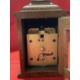 Clocks: 20th cent. Walnut bracket clock by Mercer with caddy top and brass carrying handle. 8ins. - Image 5 of 5