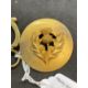 Scottish silver gilt kilt pins circular set with thistle plus another harp shaped set with a citrine - Image 3 of 5