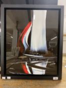•Duncan MacGregor DMac (British 1961- ): Signed dye sublimation on aluminium 73/195 'Into The