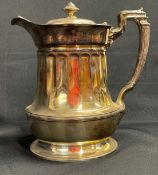WHITE STAR LINE: Superb First-Class Elkington oversize coffee pot and cover with date letter for