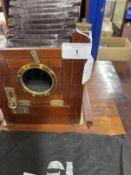 Cameras & Photographic Equipment: 19th cent. Sands & Hunter bellows camera with three plate holders,