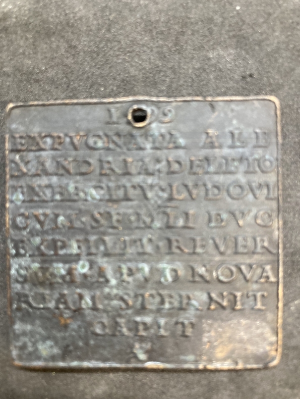 Medals: European Renaissance medal attributed to Carradosso Foppa (1452-1527). The medal is dated - Image 3 of 3
