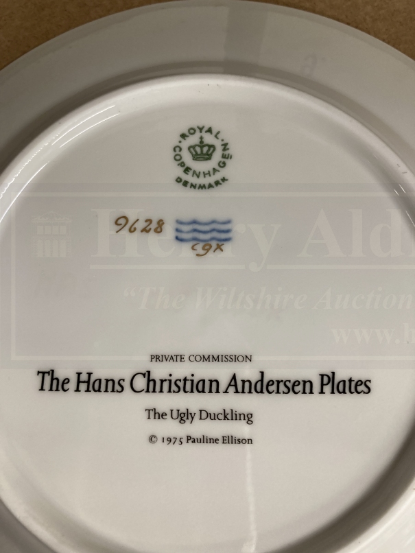 Collectables: Royal Copenhagen The Hans Christian Anderson plate collection, all boxed. Set of 12. - Image 3 of 3