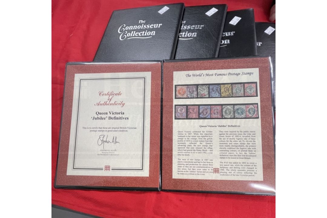 Stamps: GB Victorian and early 20th cent. Presentation packs Westminster and Connoisseur - Image 2 of 6