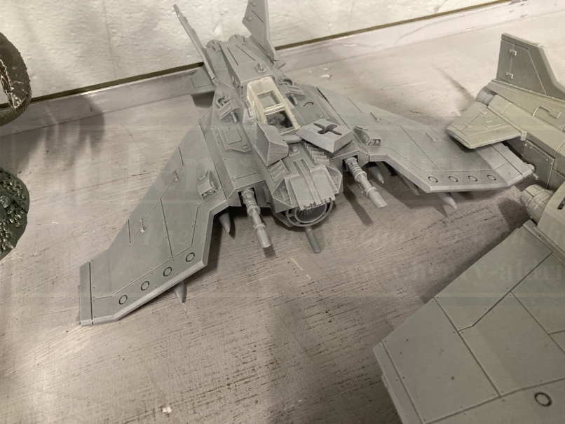 Toys & Games: Warhammer Fantasy Wargames, collection of assembled Space Marine vehicles including - Image 4 of 6