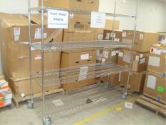 Assorted Mobile Storage Racks.