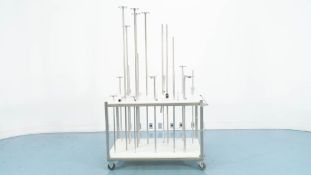 Cart for Impeller Shaft Storage and Transport