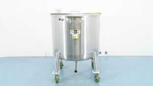 Walker 125 Gallon Stainless Steel Mixing Tank