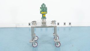 Lightnin EV5L50 Pneumatic Mixer w/ Cart