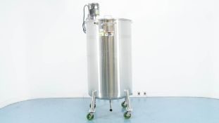 Walker 300 Gallon Stainless Steel Mixing Tank