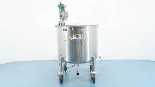 Walker 150 Gallon Stainless Steel Mixing Tank