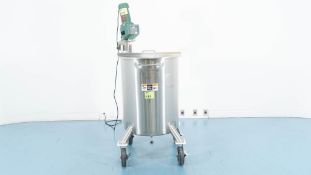 Walker 65 Gallon Stainless Steel Mixing Tank
